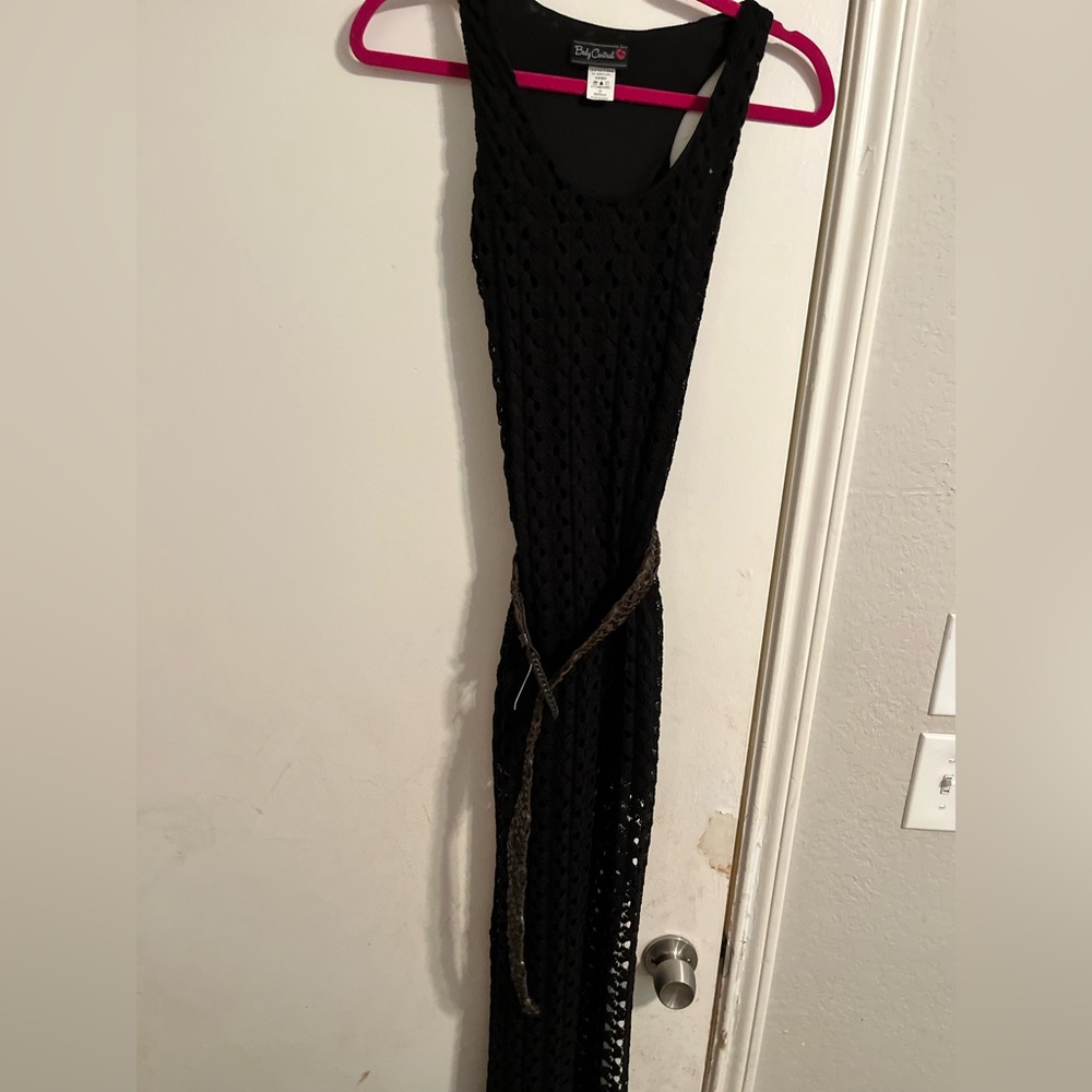 Long mesh summer dress